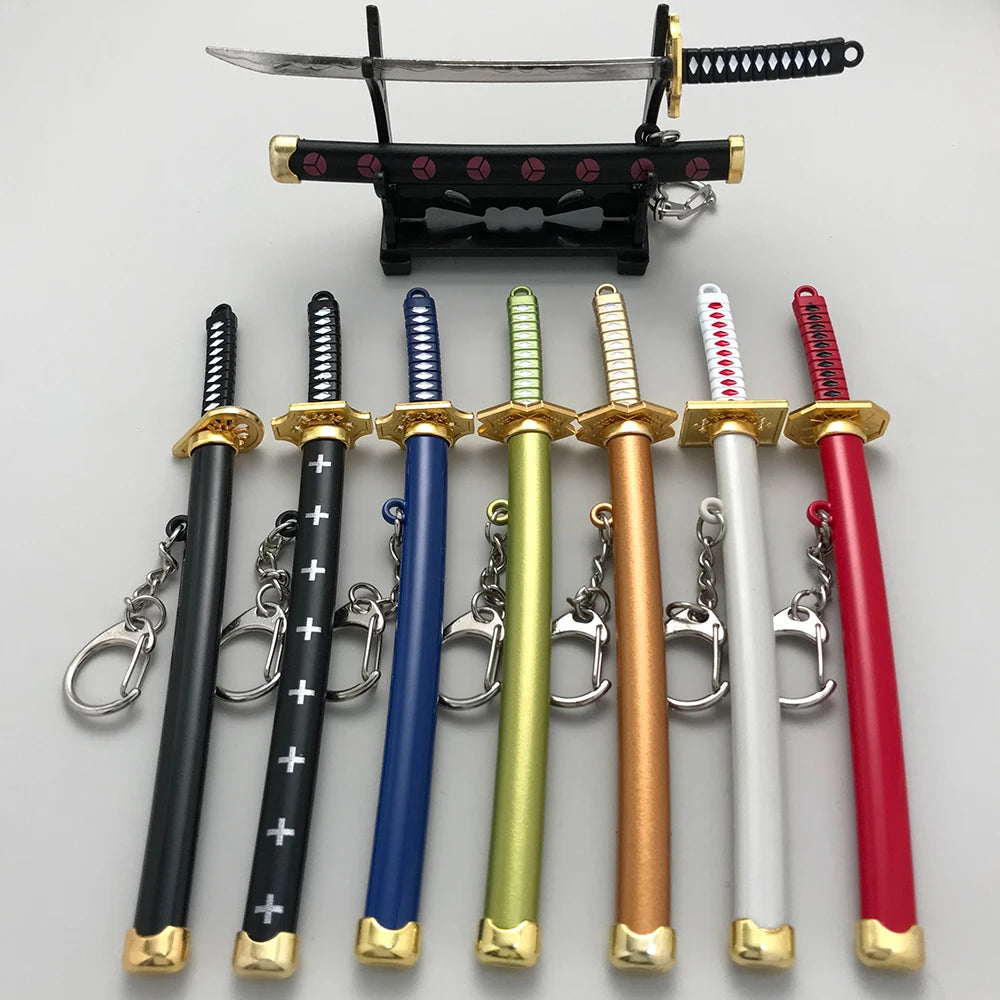 8 Styles Roronoa Zoro Mini Katanas Decoration