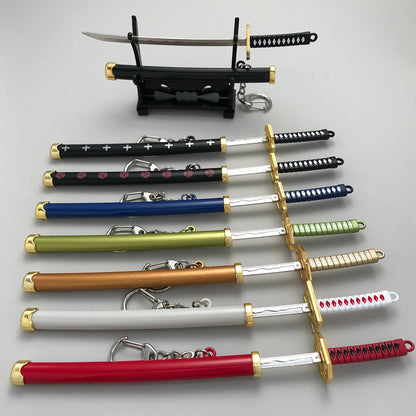 8 Styles Roronoa Zoro Mini Katanas Decoration